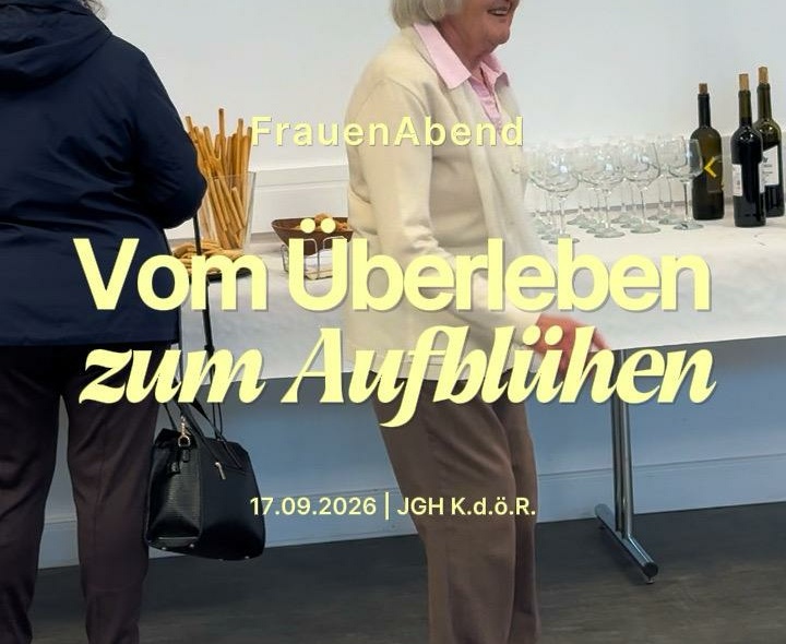 FrauenAbend  – Vom Überleben zum Aufblühen