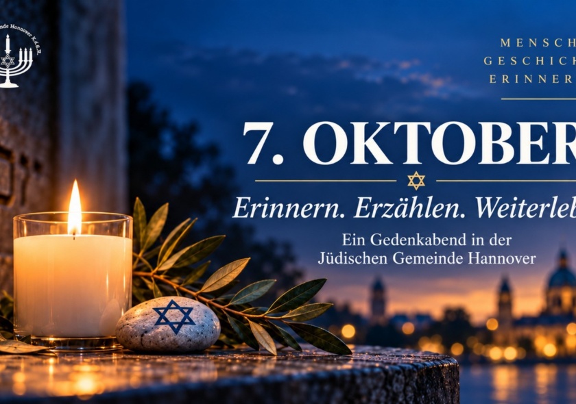 ERINNERN. GEDENKEN. WEITERLEBEN. 07.10.2026